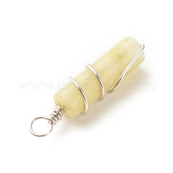Natural TaiWan Jade Pendants&nbsp;PALLOY-JF01575-09