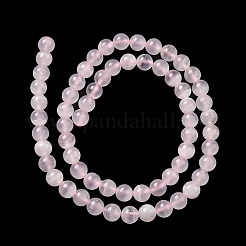 Natural Pink Calcite Beads Strands&nbsp;G-Z103-A01-6mm