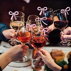 24Pcs 4 Styles Acrylic Wine Glass Charms&nbsp;AJEW-SC0031-69