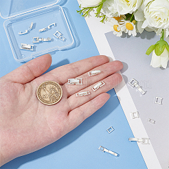 12Pcs 4 Styles Eco-Friendly Brass Watch Band Clasps&nbsp;KK-ME0002-74