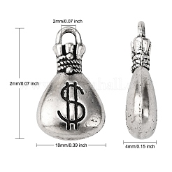 Tibetan Style Alloy Pendants&nbsp;TIBEP-E107-AS