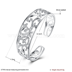 Brass Cuff Bangles&nbsp;BJEW-BB18056