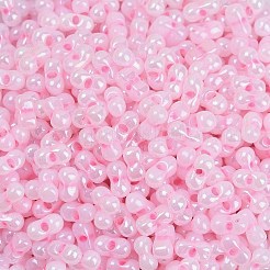 Opaque Colours Luster Glass Seed Beads&nbsp;X1-SEED-K010-04G