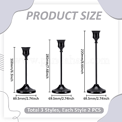 Aluminum Candle Holder&nbsp;AJEW-WH0308-766