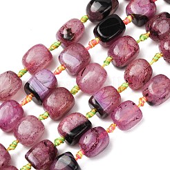 Natural Agate Beads Strands&nbsp;G-F825-G01-01B