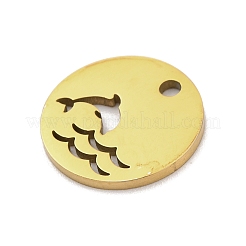 201 Stainless Steel Charms&nbsp;STAS-U016-11G