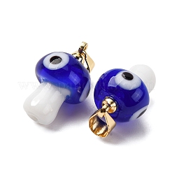 Handmade Lampwork Pendants&nbsp;LAMP-S069-06G-04