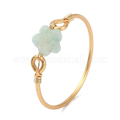 Natural Gemstone Beads Finger Rings&nbsp;RJEW-JR01041