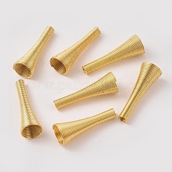 Alloy Spring Bead Cone&nbsp;PALLOY-WH0067-30G