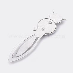 Tibetan Style Alloy Bookmarks&nbsp;AJEW-JK00145-M