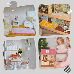 15Pcs 5 Styles Paper Doll House Wall Decoration&nbsp;DIY-GO0002-42