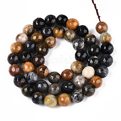 Dyed Natural White Jade Beads Strands&nbsp;LS-G-T139-8mm-60-17