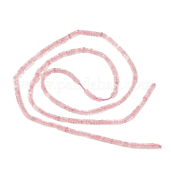 Natural Strawberry Quartz Beads Strands&nbsp;G-G271-G02-1x1.5mm