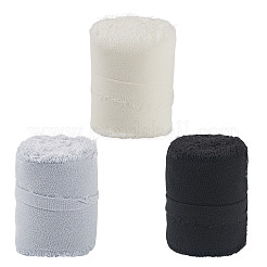 3 Rolls 3 Colors Polyester Ribbon&nbsp;OCOR-TA0003-28C