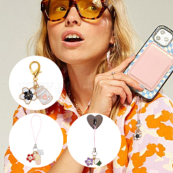 Alloy Enamel Mobile Straps & Pendant Decoration&nbsp;HJEW-OC00049