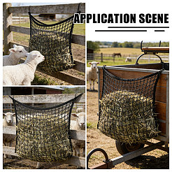 Polyester Feed Hay Mesh Bags&nbsp;ABAG-WH0048-98A