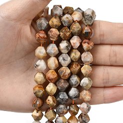Natural Crazy Agate Beads Strands&nbsp;G-Z119-A13-03
