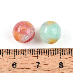 Two Tone Resin Beads&nbsp;RESI-N042-10mm-11