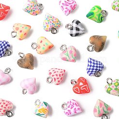 26Pcs 13 Colors Handmade Polymer Clay Charms&nbsp;CLAY-FS0001-45