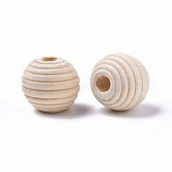 Unfinished Natural Wood Beads&nbsp;X-WOOD-R266-05