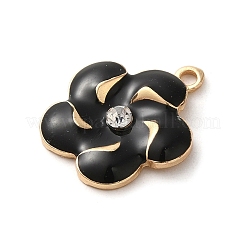 Flower Alloy Enamel Pendants&nbsp;LS-ENAM-A007-03KCG-03