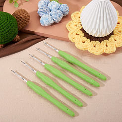 TPR Handle Aluminum Crochet Hook Needles&nbsp;TOOL-TA0001-13G