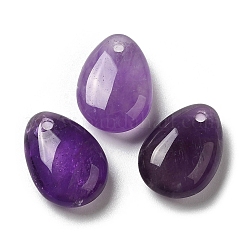 Natural Mixed Gemstone Teardrop Charms&nbsp;G-M410-01