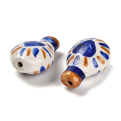 Famille Rose Porcelain Beads&nbsp;LAMP-I028-06C