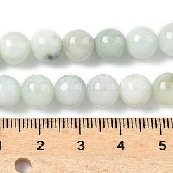 Natural Myanmar Jadeite Beads Strands&nbsp;G-M454-A01-8mm
