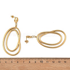 304 Stainless Steel Stud Dangle Earrings&nbsp;EJEW-JE07387
