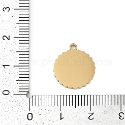 304 Stainless Steel Pendants&nbsp;STAS-I325-117G