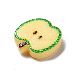 Opaque Resin Fruit & Vegetable Adhesive Back Cartoon Stickers&nbsp;RESI-K019-46