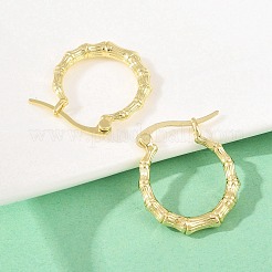 Brass Hoop Earrings&nbsp;EJEW-D348-01G