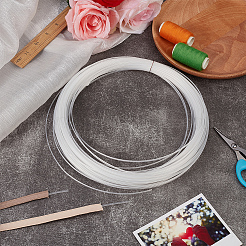 Plastic Boning Sewing Wedding Dress Fabric&nbsp;DIY-WH0504-350