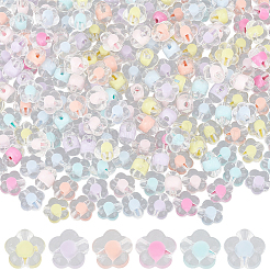 200Pcs Transparent Acrylic Beads&nbsp;OACR-PA0001-93