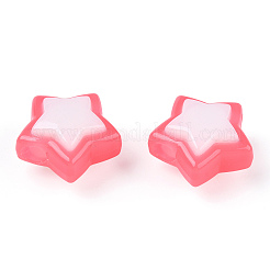 Two Tone Opaque Acrylic Beads&nbsp;SACR-I005-04A-03