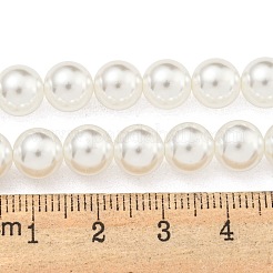 Glass Pearl Beads Strands&nbsp;HY-G002-01D-01