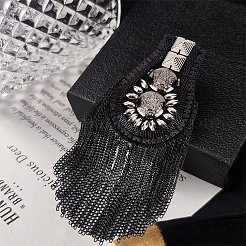 2Pcs Fashionable Tassel Epaulettes&nbsp;DIY-FG0003-86