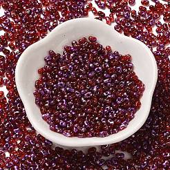 Spray Painted Glass Seed Beads&nbsp;SEED-F005-06A-03