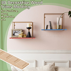 32Pcs Wood Ceiling Molding&nbsp;AJEW-OC0016-05L