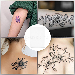Rectangle Plastic Tattoo Stencil Transfer Film&nbsp;DIY-CY0003-17