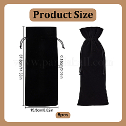 Velvet Packaging Pouches&nbsp;ABAG-WH0048-28E