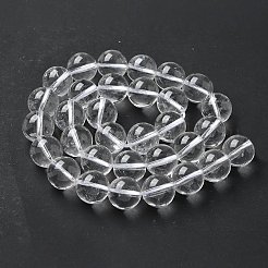 Natural Quartz Crystal Beads Strands&nbsp;G-D840-61-12mm-01