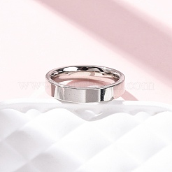 201 Stainless Steel Wide Band Finger Rings&nbsp;RJEW-K252-02A-P