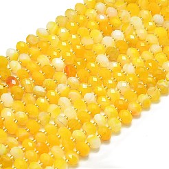 Natural Banded Agate Beads Strands&nbsp;G-P573-A13-01