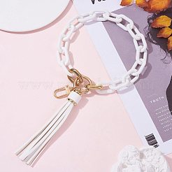 Chain Link Wristlet Keychain&nbsp;HJEW-SW00013-06
