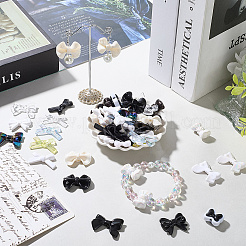 108Pcs 18 Styles Opaque & Transparent Acrylic Beads&nbsp;MACR-SC0001-86