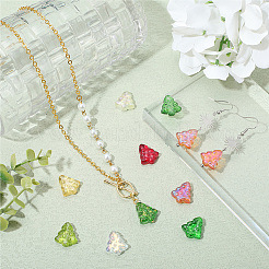 112Pcs 8 Colors Transparent Electroplate Glass Beads&nbsp;EGLA-PA0001-09
