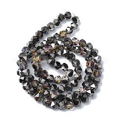 Electroplate Glass Beads&nbsp;EGLA-L018-B-AB01