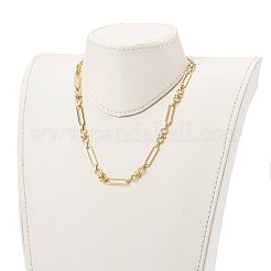 Brass Link Chain Necklaces&nbsp;NJEW-JN03365